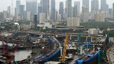 A file photo of the coastal road under construction (AFP) A file photo of the coastal road under construction (AFP)