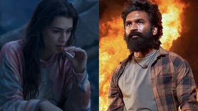 Kriti Sanon joins Dhanush in Aanand L Rai's directorial, Tere Ishk Mein. Kriti Sanon joins Dhanush in Aanand L Rai's directorial, Tere Ishk Mein.