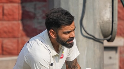 Virat Kohli during a training session ahead of the Ranji Trophy 2024-25 cricket match between Delhi and Railways, at the Arun Jaitley Stadium (PTI) Virat Kohli during a training session ahead of the Ranji Trophy 2024-25 cricket match between Delhi and Railways, at the Arun Jaitley Stadium (PTI)