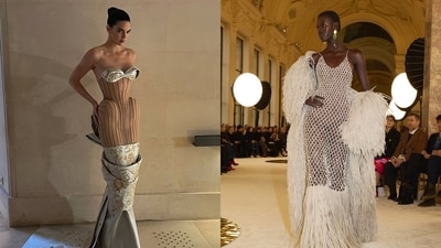 Kendall Jenner and other models walked for Schiaparelli yesterday, kickstarting Paris Fashion Week 2025 (Photos: Instagram/kendalljenner, X) Kendall Jenner and other models walked for Schiaparelli yesterday, kickstarting Paris Fashion Week 2025 (Photos: Instagram/kendalljenner, X)