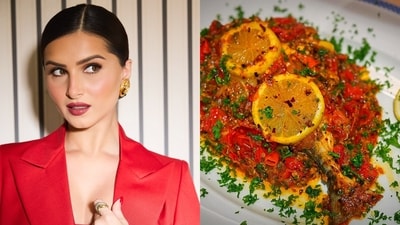 You won't be able to keep yourself from trying this Tara Sutaria-approved lemongrass chilli fish dinner (Photos: Instagram/tarasutaria) You won't be able to keep yourself from trying this Tara Sutaria-approved lemongrass chilli fish dinner (Photos: Instagram/tarasutaria)