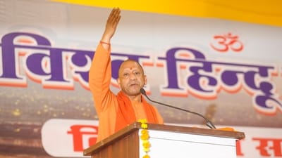 Uttar Pradesh chief minister Yogi Adityanath alleged that civic amenities and infrastructure had collapsed in Delhi (PTI) Uttar Pradesh chief minister Yogi Adityanath alleged that civic amenities and infrastructure had collapsed in Delhi (PTI)