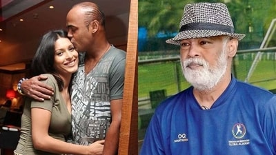 Vinod Kambli's wife Andrea had filed for divorce but took it back Vinod Kambli's wife Andrea had filed for divorce but took it back