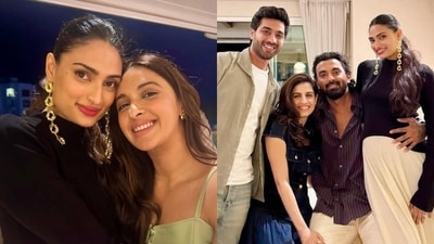 Athiya Shetty and KL Rahul had an outing with friends recently.