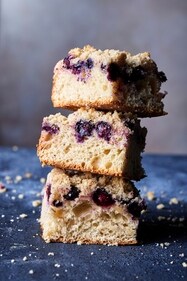 This German blueberry streusel cake contains the delicious flavours of blueberries. (Milk Street via AP) This German blueberry streusel cake contains the delicious flavours of blueberries. (Milk Street via AP)