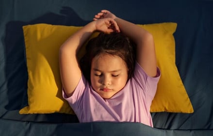 Sleep deprivation can disrupt hormones that regulate appetite, leading to overeating. Ensure children get 9-12 hours of sleep per night, depending on their age. (Representative picture: Freepik) Sleep deprivation can disrupt hormones that regulate appetite, leading to overeating. Ensure children get 9-12 hours of sleep per night, depending on their age. (Representative picture: Freepik)