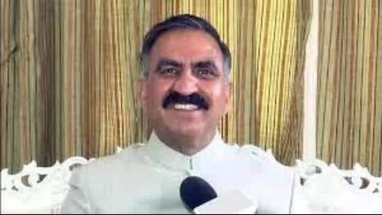 Himachal chief minister Sukhvinder Singh Sukhu (HT File)