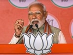Prime Minister Narendra Modi addresses a public meeting at Kartar Nagar ahead of the upcoming Delhi Assembly elections, in New Delhi. Prime Minister Narendra Modi addresses a public meeting at Kartar Nagar ahead of the upcoming Delhi Assembly elections, in New Delhi.