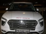 Large sums of money, liquor and AAP pamphlets were recovered from inside the car. Large sums of money, liquor and AAP pamphlets were recovered from inside the car.
