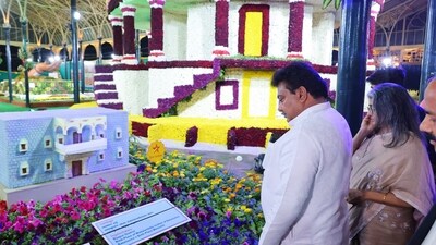 Karnataka Minister for Large and Medium Industries MB Patil. Karnataka Minister for Large and Medium Industries MB Patil.