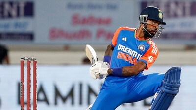 India's Hardik Pandya in action during the 3rd T20I, at Niranjan Shah Stadium in Rajkot. (ANI) India's Hardik Pandya in action during the 3rd T20I, at Niranjan Shah Stadium in Rajkot. (ANI)
