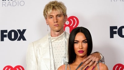 Megan Fox and Machine Gun Kelly face rumours of a troubled relationship as her due date nears. Kelly suggests claims of no contact are baseless as they lack credible sources.(AP Photo/Chris Pizzello, File) (Chris Pizzello/Invision/AP) Megan Fox and Machine Gun Kelly face rumours of a troubled relationship as her due date nears. Kelly suggests claims of no contact are baseless as they lack credible sources.(AP Photo/Chris Pizzello, File) (Chris Pizzello/Invision/AP)