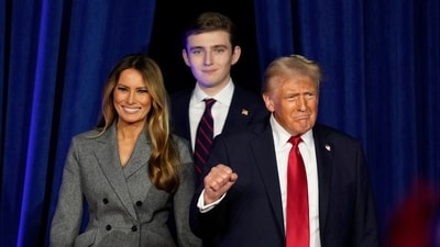 Melania Trump reveals why she was worried about Barron when husband Donald was first elected as US president (AP Photo/Alex Brandon) (AP) Melania Trump reveals why she was worried about Barron when husband Donald was first elected as US president (AP Photo/Alex Brandon) (AP)