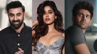 Ranbir Kapoor, Janhvi Kapoor, Kartik Aaryan Ranbir Kapoor, Janhvi Kapoor, Kartik Aaryan