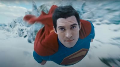 David Corenswet in the new Superman teaser.