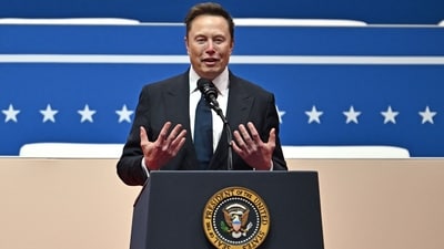 Elon Musk's scepticism, stemming from concerns over transparency and hardware capabilities, underscores a competitive landscape between US and Chinese AI firms, adding tension to technological advancements. (AFP/ANGELA WEISS) Elon Musk's scepticism, stemming from concerns over transparency and hardware capabilities, underscores a competitive landscape between US and Chinese AI firms, adding tension to technological advancements. (AFP/ANGELA WEISS)