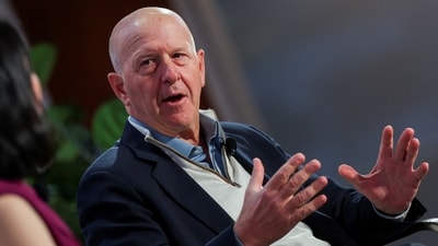 On January 17, Goldman Sachs announced that CEO David Solomon would receive a 26% hike from his 2023 payout. (REUTERS)