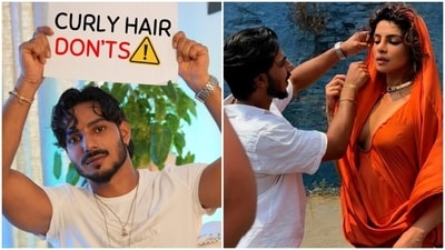 Amit Thakur shared 4 things that people with curly hair should NEVER do. Amit Thakur shared 4 things that people with curly hair should NEVER do.