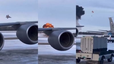January 28, 2025: A U.S. Air Force fighter aircraft F-35 was compromised in an accident that occurred at Eielson Air Force Base in Alaska. (X)