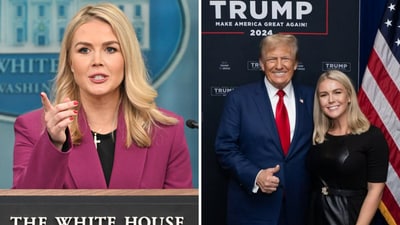 Karoline Leavitt previously served as a spokesperson for the Trump 2024 presidential campaign. (AFP, Instagram/karolineleavitt) Karoline Leavitt previously served as a spokesperson for the Trump 2024 presidential campaign. (AFP, Instagram/karolineleavitt)