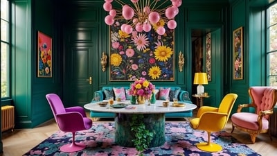 Maximalism is coming back in a modern avatar- by keeping balance and artistic expression at the forefront. (PC: Freepik) Maximalism is coming back in a modern avatar- by keeping balance and artistic expression at the forefront. (PC: Freepik)