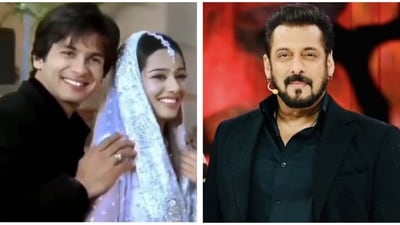Shahid Kapoor won hearts with his performance in Vivah. Sooraj Barjatya revealed why Salman Khan was not cast in the lead. Shahid Kapoor won hearts with his performance in Vivah. Sooraj Barjatya revealed why Salman Khan was not cast in the lead.