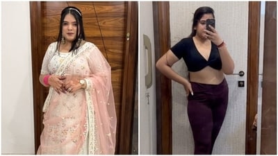 Anusha used to weigh 102 kg and she managed to lose 27 kg during her weight loss journey. Anusha used to weigh 102 kg and she managed to lose 27 kg during her weight loss journey.