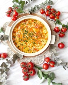 The egg drop soup is a Chinese speciality (instagram) The egg drop soup is a Chinese speciality (instagram)