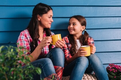 Open communication helps children feel less stressed. (Freepik) Open communication helps children feel less stressed. (Freepik)
