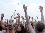 Representative image: Monks at Kumbh Mela Representative image: Monks at Kumbh Mela