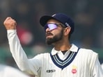 Virat Kohli on the first day of a Ranji trophy cricket match between Delhi and Railways, at the Arun Jaitley Stadium, in New Delhi Virat Kohli on the first day of a Ranji trophy cricket match between Delhi and Railways, at the Arun Jaitley Stadium, in New Delhi