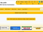 RPSC RAS Prelims Admit Card 2024 Live: Admit cards released (rpsc.rajasthan.gov.in, screenshot)