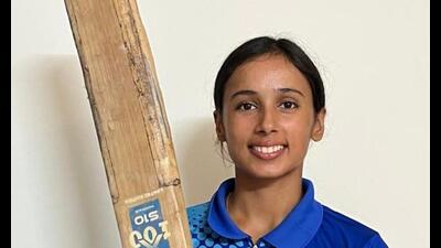Batting at number three, Gulnaaz hammered ten fours and one six to bolster her team’s innings. (HT) Batting at number three, Gulnaaz hammered ten fours and one six to bolster her team’s innings. (HT)