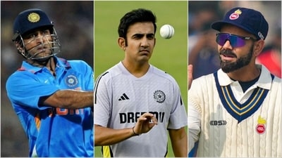 Gautam Gambhir (C) shares a lot of history with both MS Dhoni (L) and Virat Kohli (R) (Agencies) Gautam Gambhir (C) shares a lot of history with both MS Dhoni (L) and Virat Kohli (R) (Agencies)