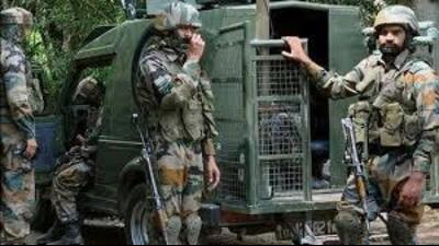 Officials said at least two terrorists were hit by the bullets in the army firing but it was not immediately known whether they were dead or injured (File) Officials said at least two terrorists were hit by the bullets in the army firing but it was not immediately known whether they were dead or injured (File)