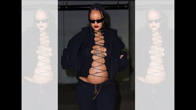 Rihanna’s edgy style during her 2022 pregnancy was iconic. (INSTAGRAM/@BADGIRLRIRI) Rihanna’s edgy style during her 2022 pregnancy was iconic. (INSTAGRAM/@BADGIRLRIRI)