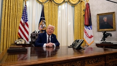 Titled ‘Fork in the road’, the e-mail offered a “deferred resignation program” to its employees while outlining the Trump administration’s plans to rework the federal workplaces. (File Photo) (AP) Titled ‘Fork in the road’, the e-mail offered a “deferred resignation program” to its employees while outlining the Trump administration’s plans to rework the federal workplaces. (File Photo) (AP)