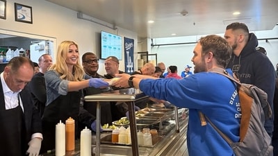 Ivanka Trump spends hours helping LA fire victims ( cityservehq's profile picture cityservehq and cityserve_network) Ivanka Trump spends hours helping LA fire victims ( cityservehq's profile picture cityservehq and cityserve_network)