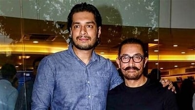 Junaid Khan regrets his playful remark on dad Aamir Khan's ex-wives on Bigg Boss 18 finale. Junaid Khan regrets his playful remark on dad Aamir Khan's ex-wives on Bigg Boss 18 finale.