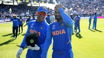 MS Dhoni and Virat Kohli during the 2019 World Cup in England (Getty) MS Dhoni and Virat Kohli during the 2019 World Cup in England (Getty)