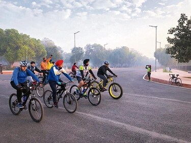 Hop on to your bikes for a memorable tour of South Delhi Hop on to your bikes for a memorable tour of South Delhi
