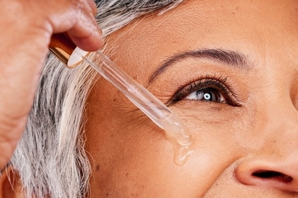 Retinol helps with the fine lines. (Shutterstock) Retinol helps with the fine lines. (Shutterstock)