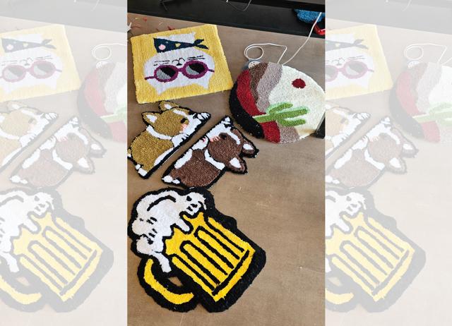 Sanchay Puri’s tufting studio, Go Rug Yourself, is a surprise hit. Everyone wants to make their own rugs. Sanchay Puri’s tufting studio, Go Rug Yourself, is a surprise hit. Everyone wants to make their own rugs.