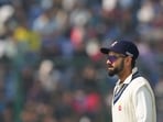 Delhi's Virat Kohli on the first day of a Ranji trophy cricket match between Delhi and Railways Delhi's Virat Kohli on the first day of a Ranji trophy cricket match between Delhi and Railways