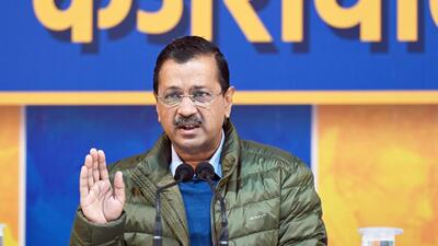 AAP national convener Arvind Kejriwal speaks to the media. (Sanjeev Verma/HT Photo) AAP national convener Arvind Kejriwal speaks to the media. (Sanjeev Verma/HT Photo)
