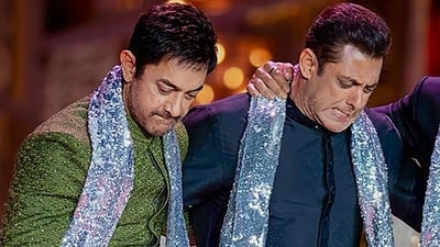 Aamir Khan and Salman Khan are contemporaries and have been friends for years. Aamir Khan and Salman Khan are contemporaries and have been friends for years.