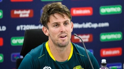 Mitchell Marsh of Australia speaks during a press conference (AFP) Mitchell Marsh of Australia speaks during a press conference (AFP)