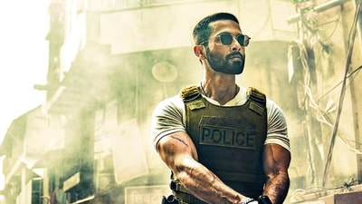 Deva box office collection day 1: Shahid Kapoor plays a police officer in the film. Deva box office collection day 1: Shahid Kapoor plays a police officer in the film.