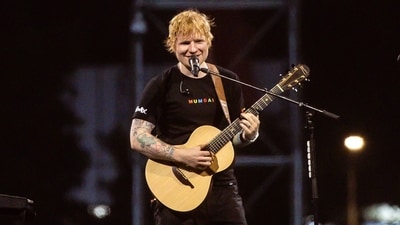 Ed Sheeran kicks off India tour.