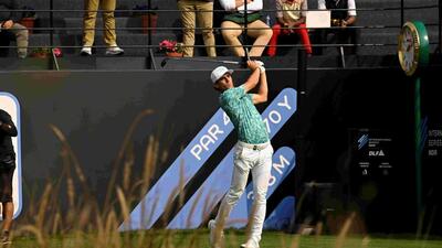 Joaquin Niemann in action during the International Series at DLF Golf and Country Club. (Asian Tour) Joaquin Niemann in action during the International Series at DLF Golf and Country Club. (Asian Tour)